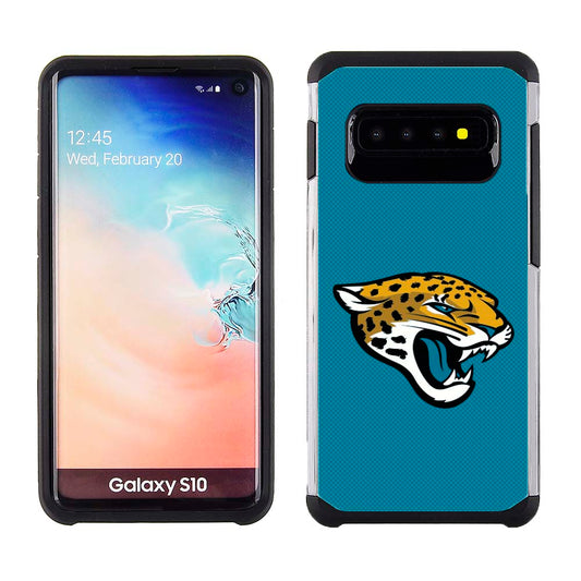 PBG NFL Jacksonville Jaguars Textured Case for Samsung Galaxy S10 (6.1")