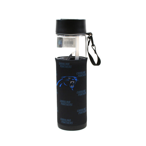 BB NFL Carolina Panthers Neoprene Slim Drink Tumbler, 24-ounce
