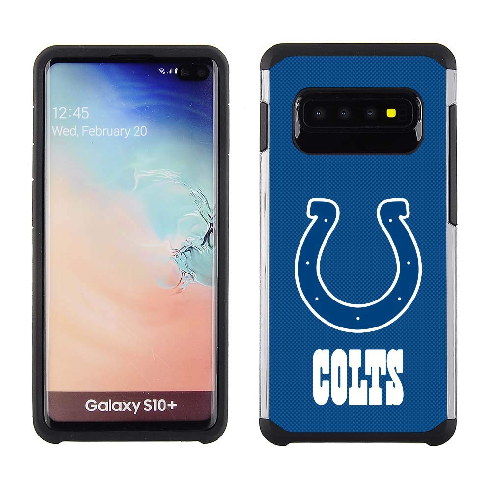 PBG NFL Indianapolis Colts Textured Case For Samsung Galaxy S10 Plus (6.4")