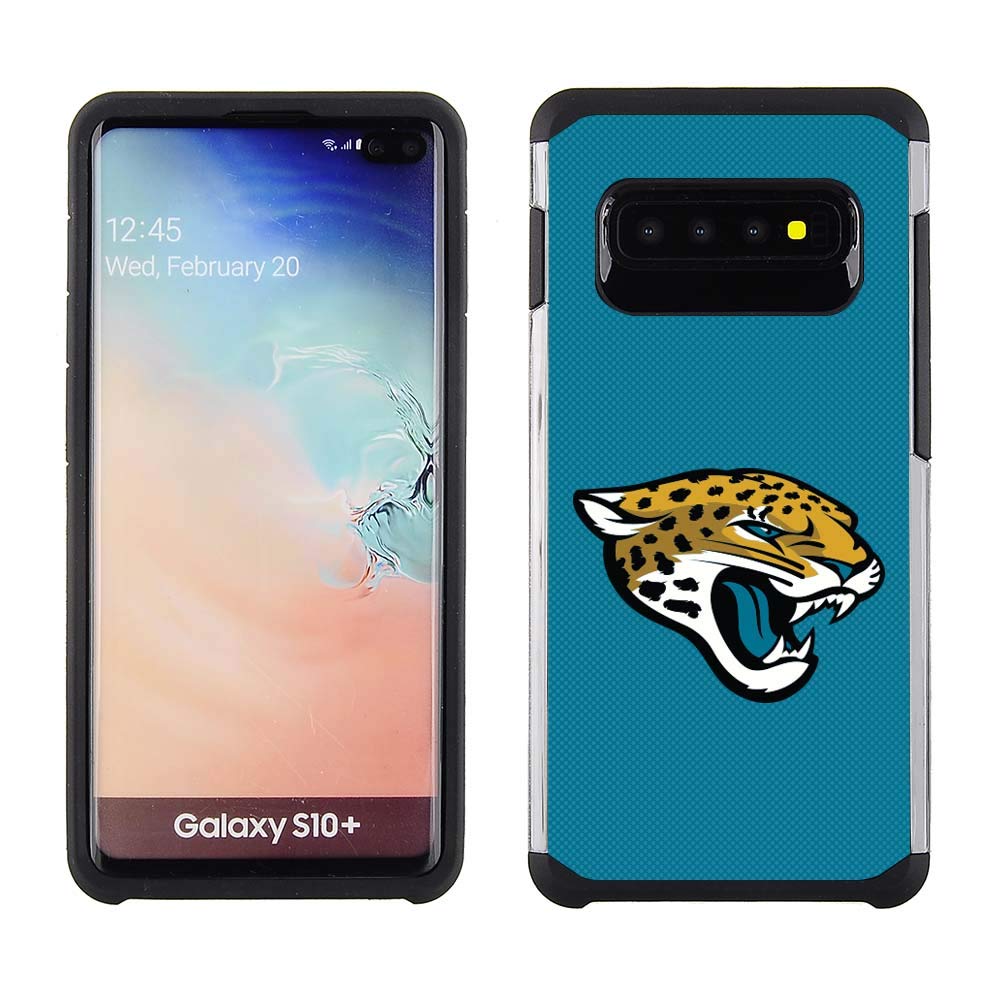 PBG NFL Jacksonville Jaguars Textured Case For Samsung Galaxy S10 Plus (6.4")