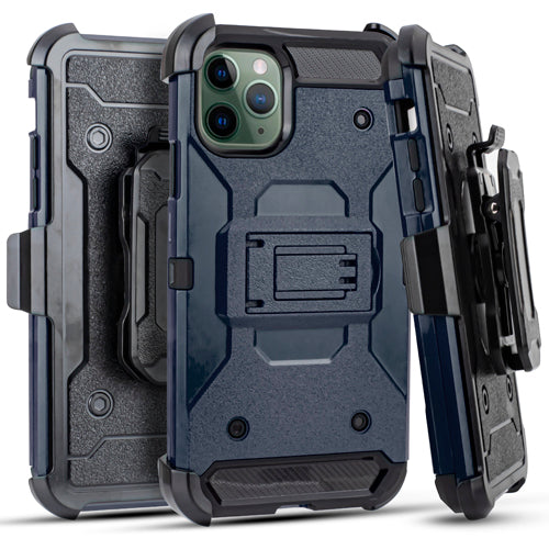 GSA Heavy Duty Tough Holster For Apple iPhone 11 Pro (5.8") Dark Blue