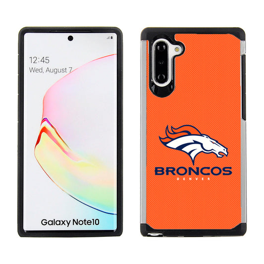 PBG NFL Denver Broncos Textured Case for Samsung Galaxy Note 10