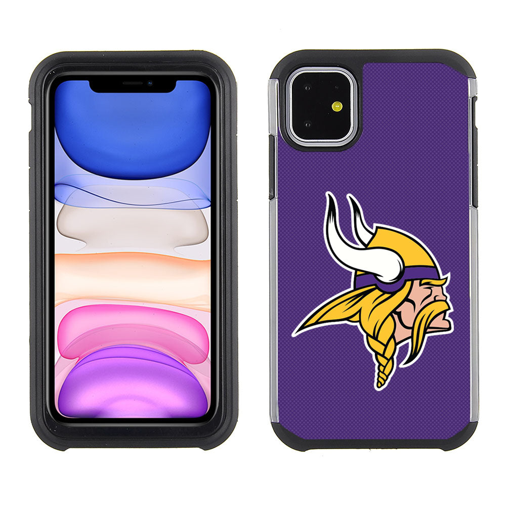 PBG NFL Minnesota Vikings Textured Case for iPhone 11 & XR (6.1")