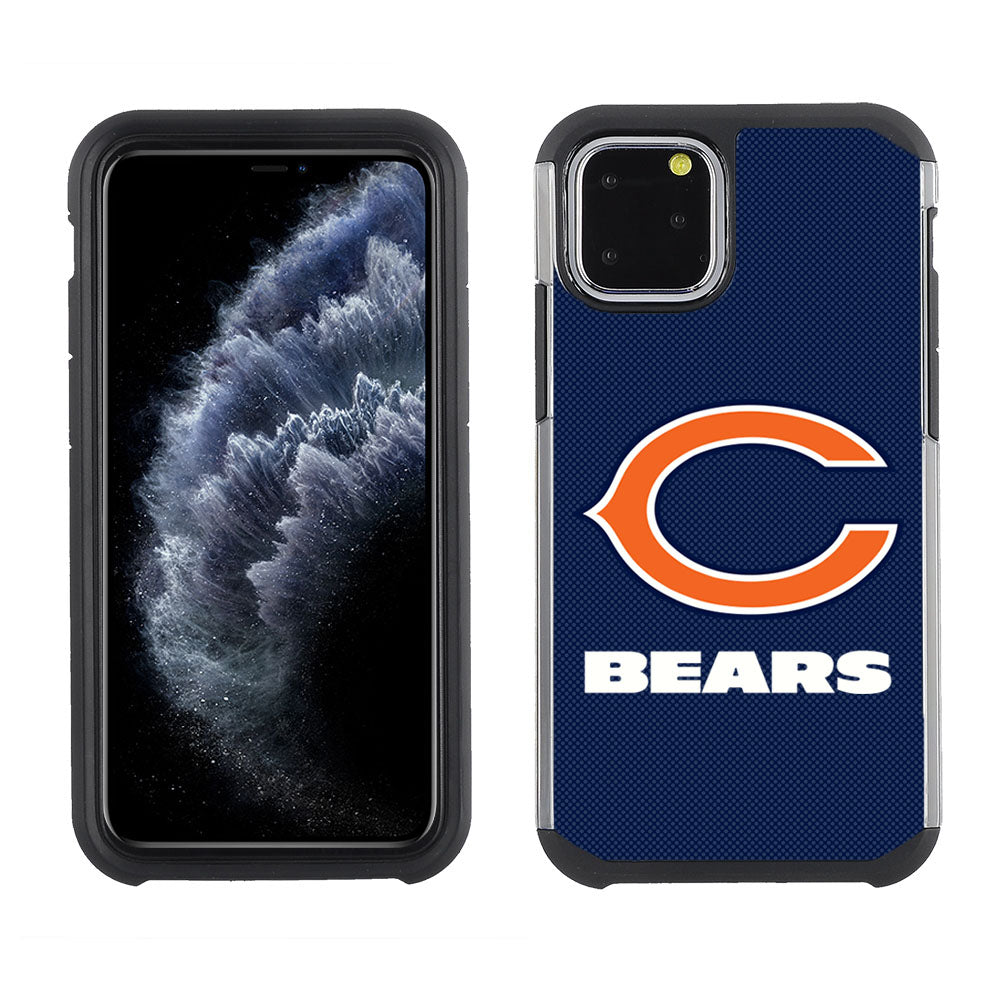 PBG NFL Licensed Chicago Bears Texture Case for iPhone 11 Pro, X & XS (5.8")