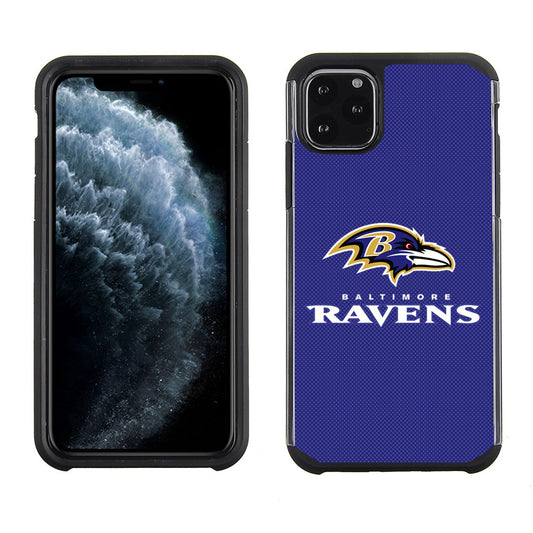 PBG NFL Baltimore Ravens Textured Case for iPhone 11 Pro Max & XS Max (6.5")