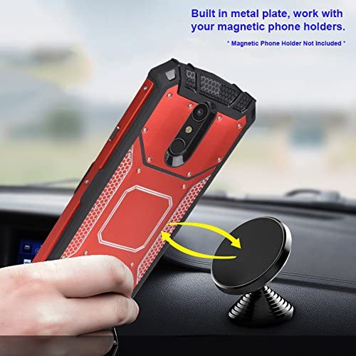 GSA Screw Metal Jacket Case for Samsung A20/A50 - Black