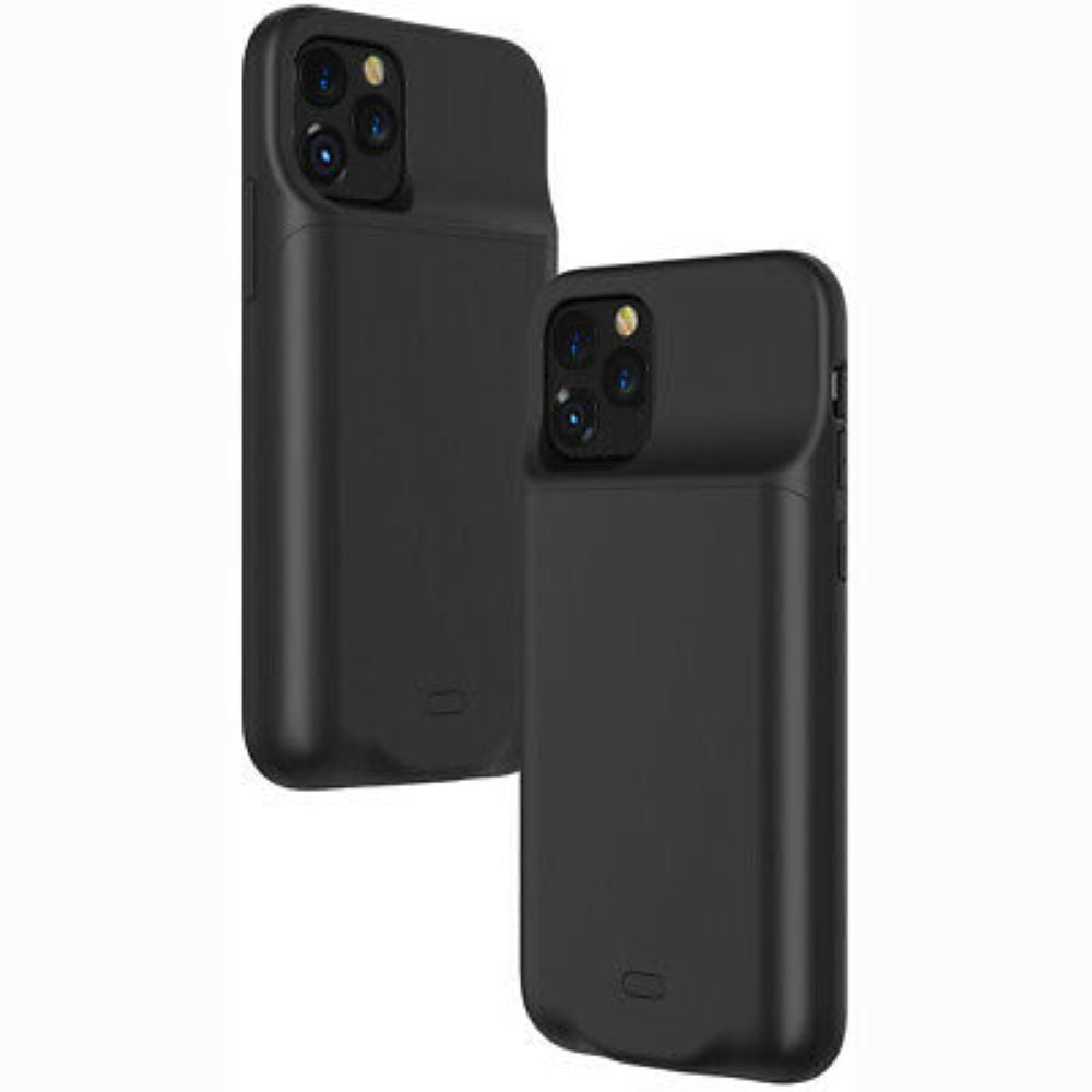 Luxmo 3500MAH External Battery Case Wireless Charging for iPhone 11 Pro, X & XS (5.8") - Black