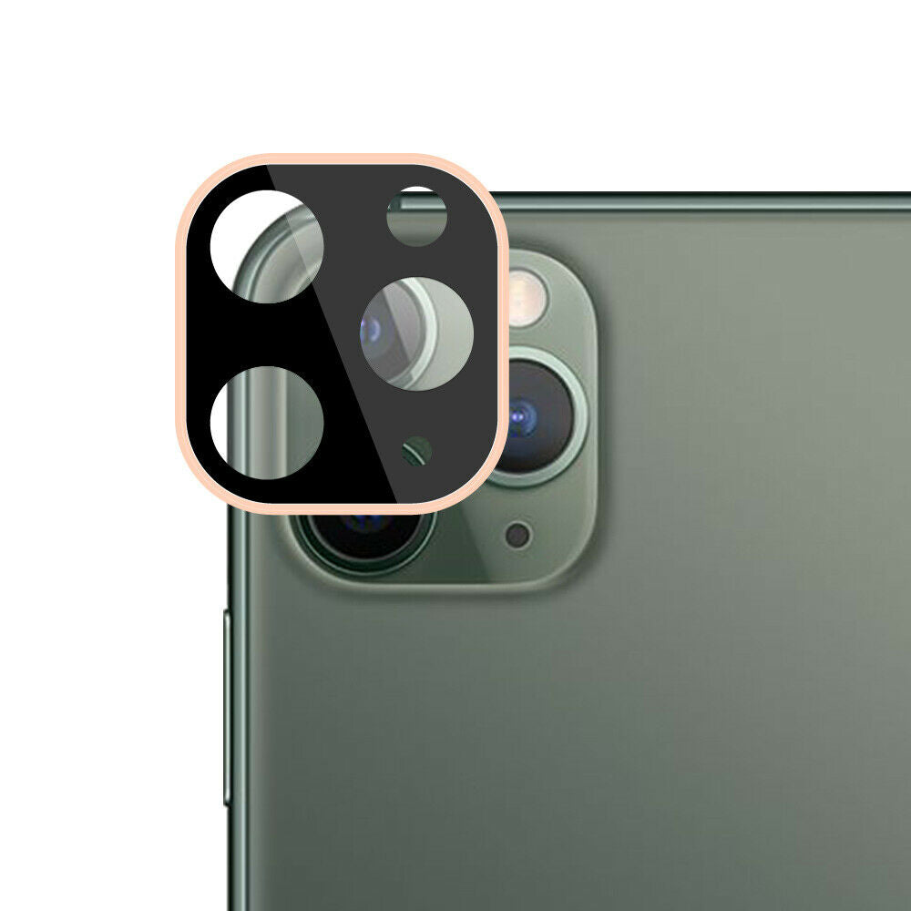 GSA Camera Lens Tempered Glass For iPhone 11 PRO & 11 PRO MAX - Gold