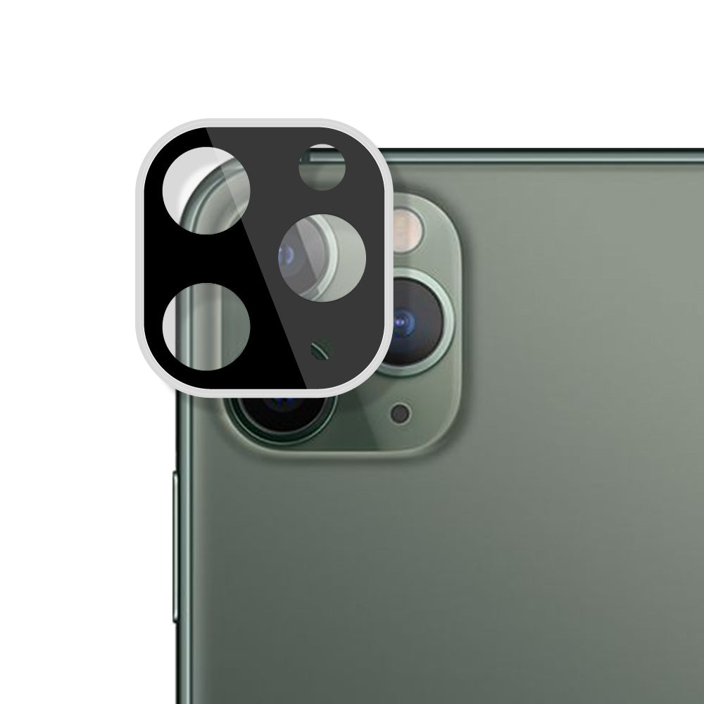GSA Camera Lens Tempered Glass for iPhone 11 Pro, 11 Pro Max Silver Black