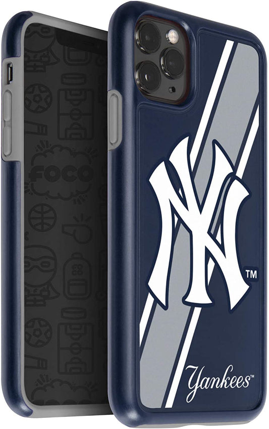 FOCO MLB New York Yankees Hybrid Case for iPhone 11 Pro, X & XS (5.8")