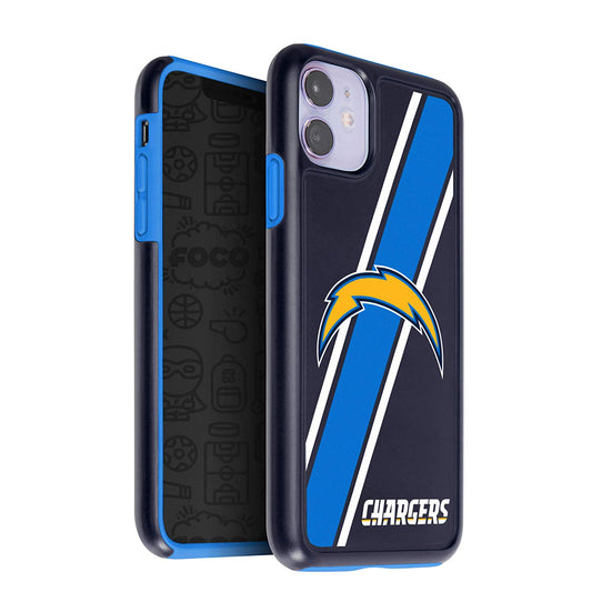 FOCO NFL Los Angeles Chargers Hybrid Case for iPhone 11 & XR (6.1")