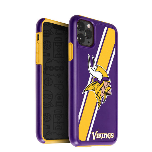 FOCO NFL Minnesota Vikings Hybrid Case for iPhone 11 & XR (6.1")