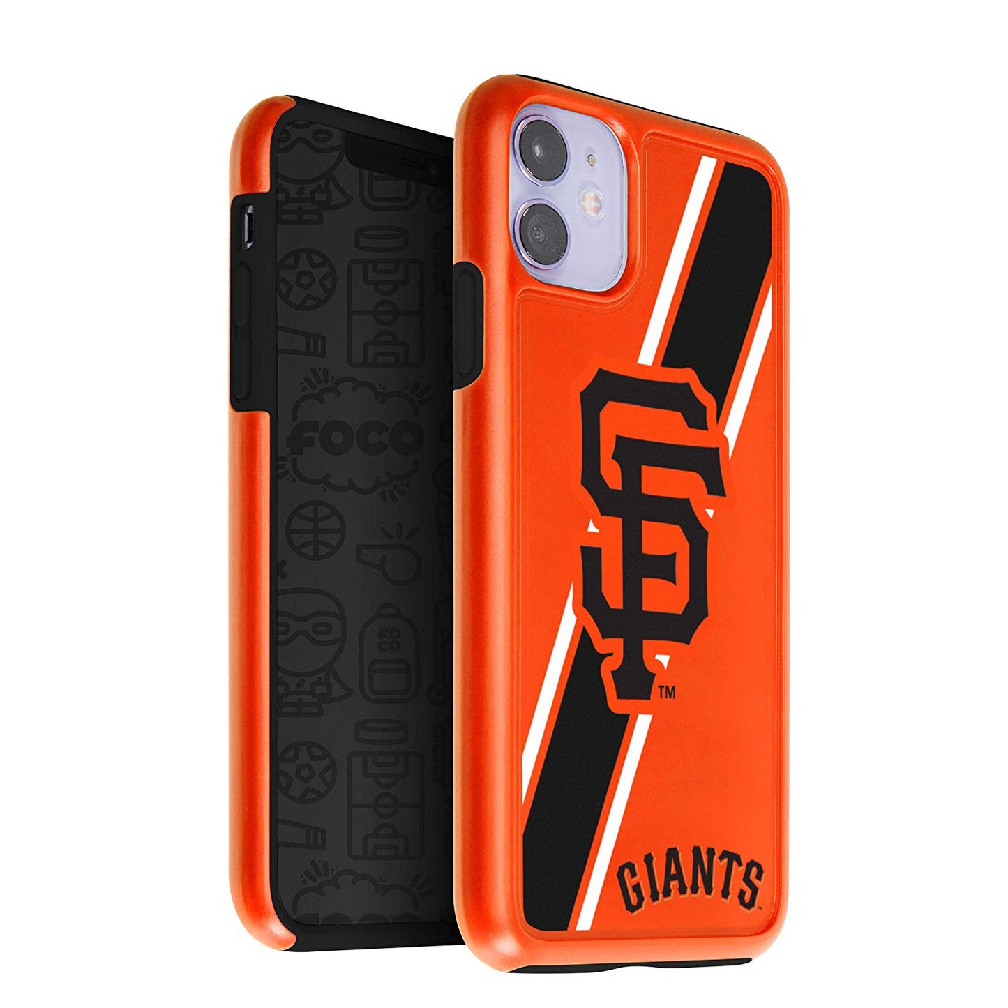 FOCO MLB San Francisco Giants Hybrid Case for iPhone 11 & XR (6.1")