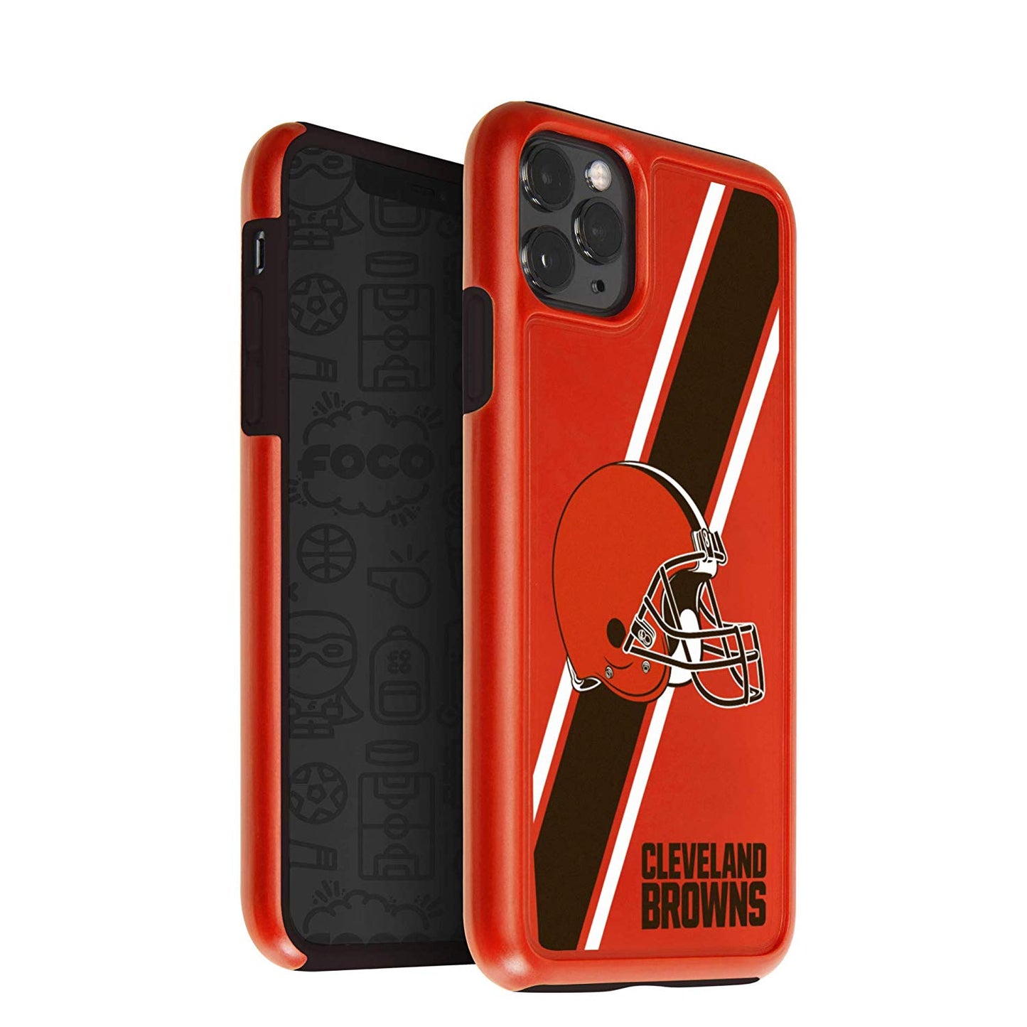 FOCO NFL Cleveland Browns Hybrid for iPhone 11 Pro Max & XS Max (6.5")