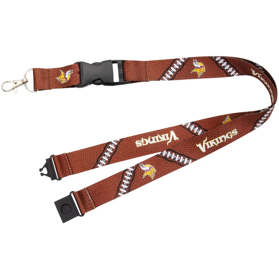 Aminco NFL Officially Licensed Minnesota Vikings Football Lanyard