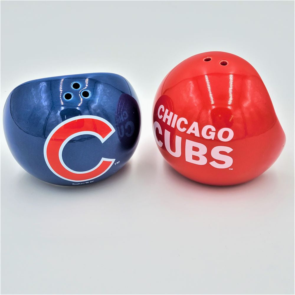 Boelter Brands MLB Chicago Cubs Home and Away Salt and Pepper Shakers