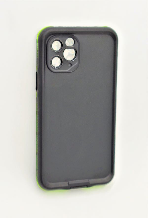 GSA Military Grade Waterproof Case For iPhone 11 Pro (5.8") - Black/Green