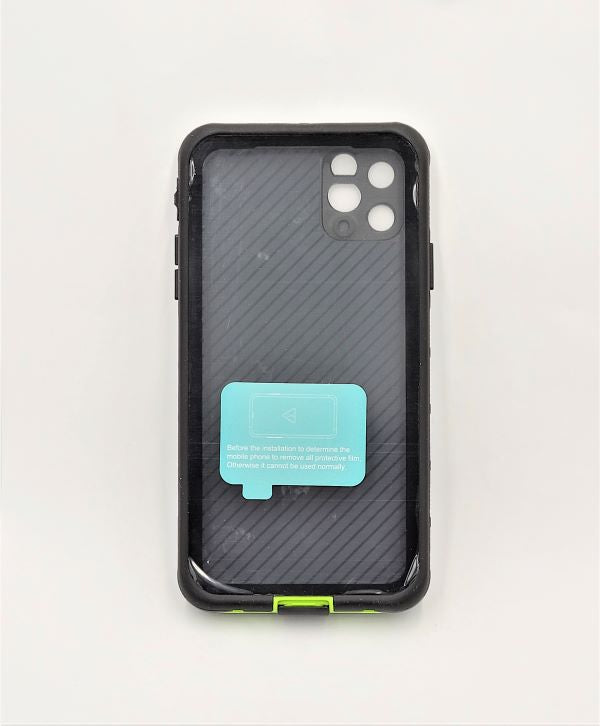 GSA Military Grade Waterproof Case For iPhone 11 Pro Max (6.5") - Black/Green