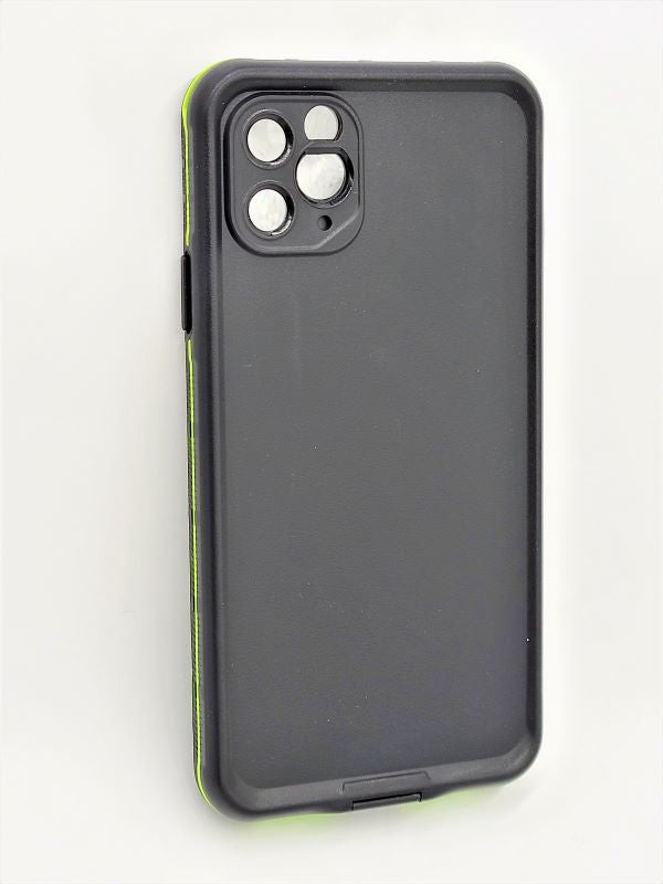 GSA Military Grade Waterproof Case For iPhone 11 Pro Max (6.5") - Black/Green