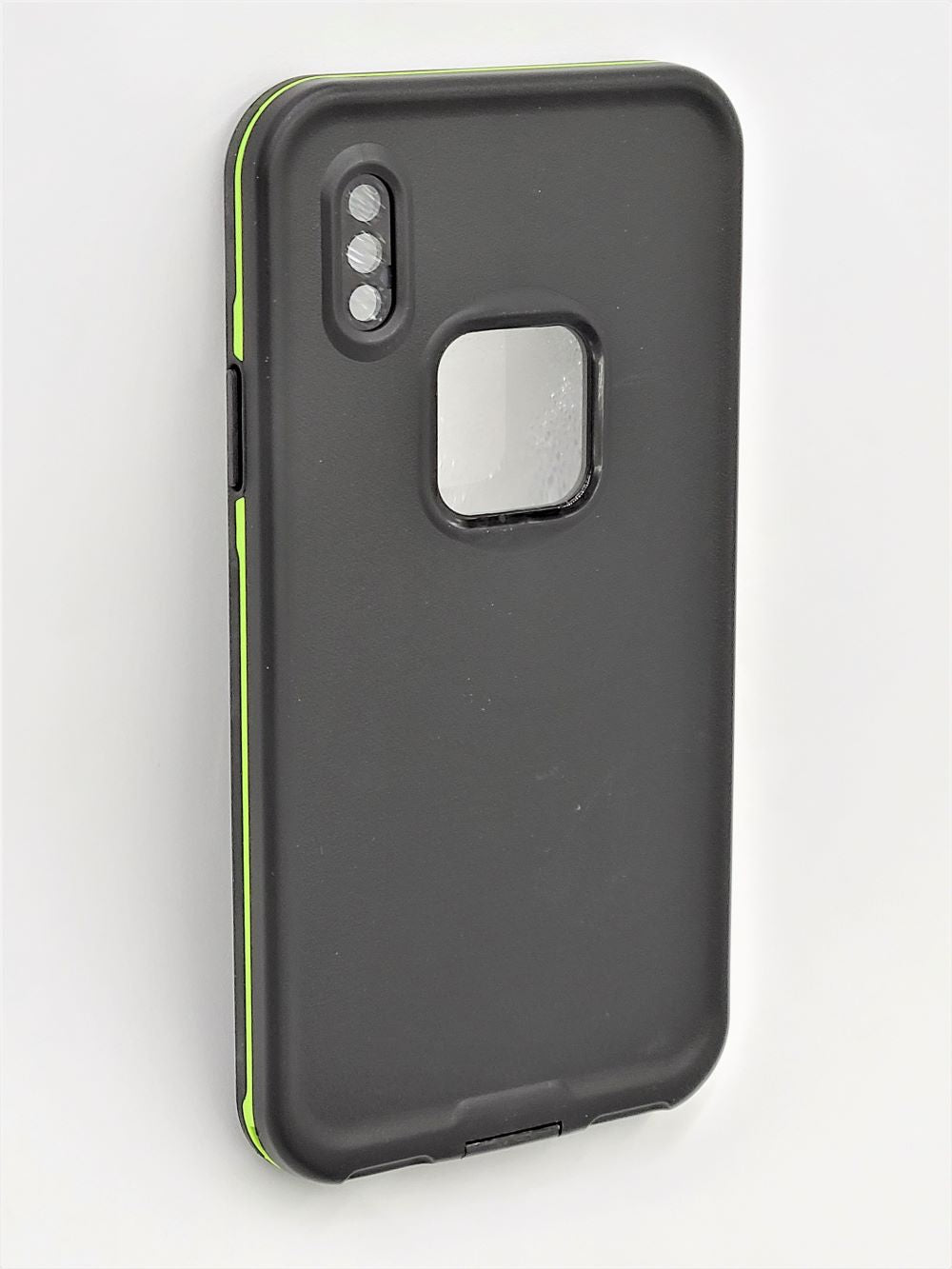 GSA Military Grade Water Proof 6 Feet Case For iPhone X & XS (5.8") - Black/Green