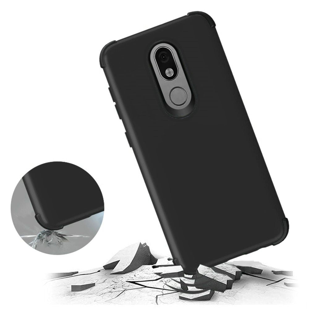 GSA Astronoot Rubber Hybrid Case for LG Aristo Plus - Black