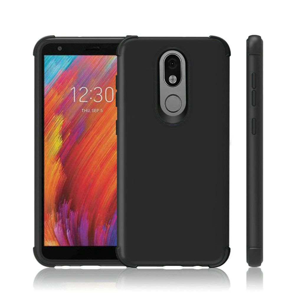 GSA Astronoot Rubber Hybrid Case for LG Aristo Plus - Black