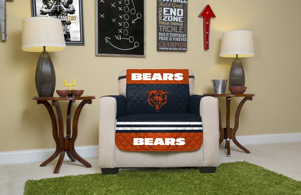 Pegasus Sports NFL Chicago Bears Recliner Protector Cover 80 x 65