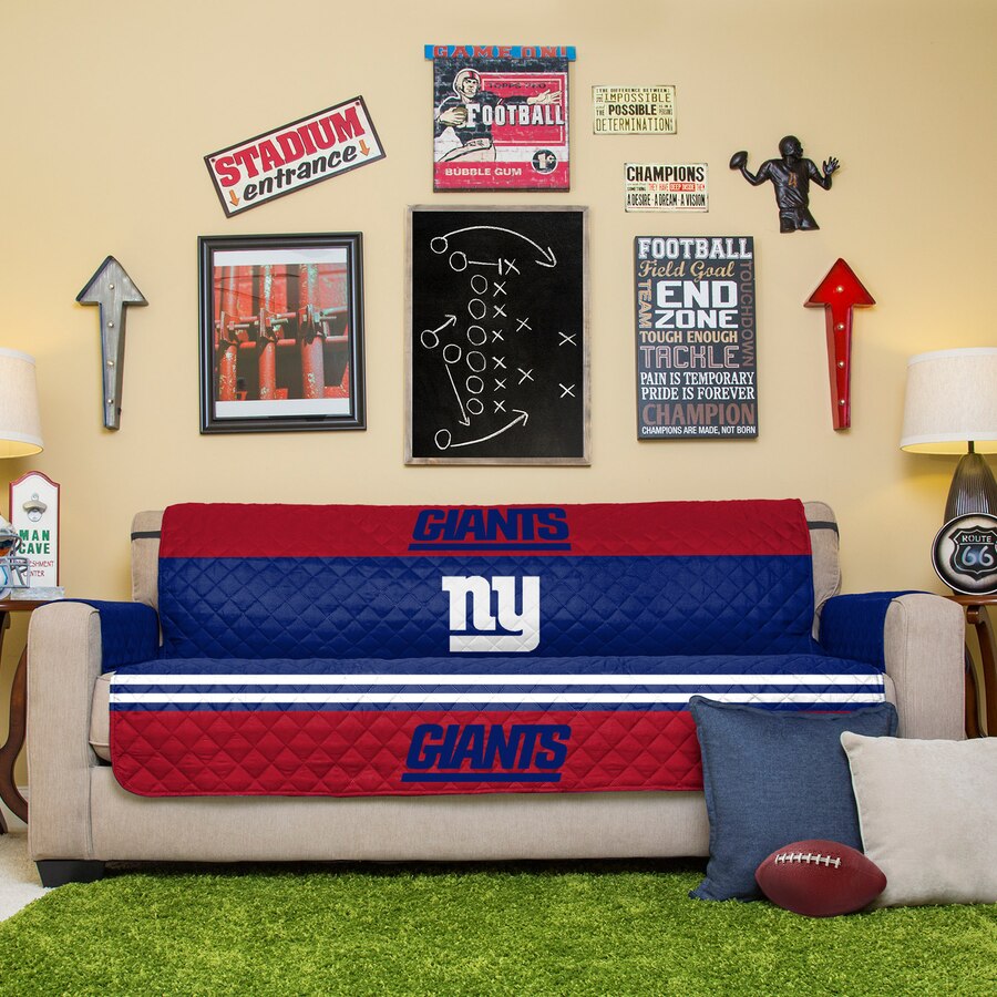 PHF NFL New York Giants Reversible Sofa Protective Cover