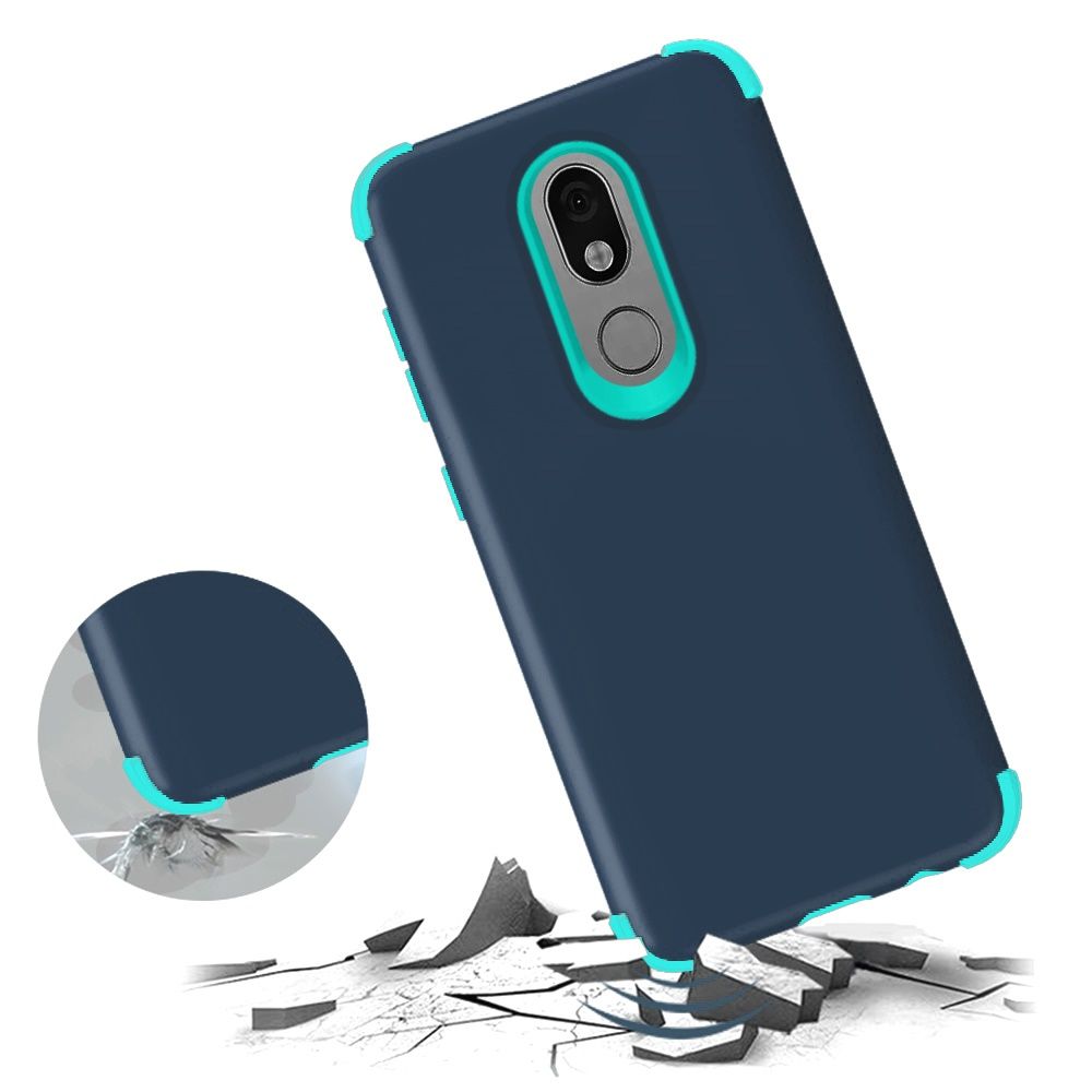 GSA Rubber Hybrid Case For LG Aristo 4 Plus/LG Escape+/K30 2019 Blue/Teal