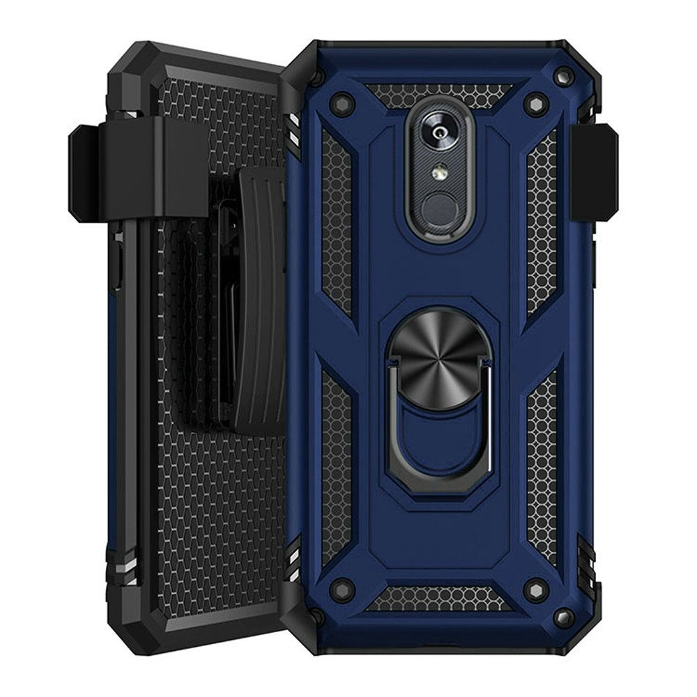 GSA Shockproof Holster Case For LG Aristo 4 Plus/LG Escape+/K30 2019 Blue/Black