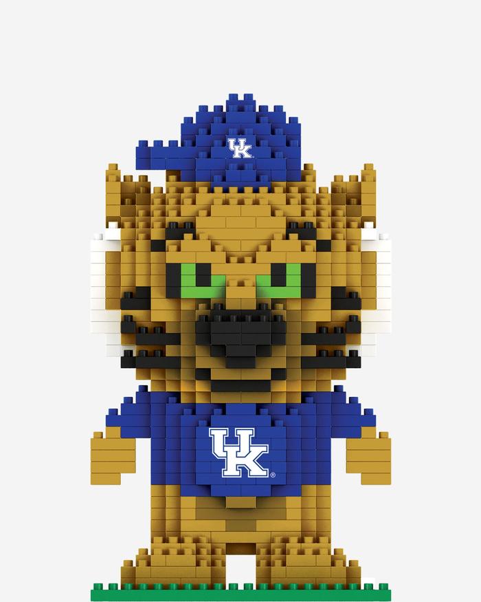 FOCO BRXLZ NCAA Scratch Kentucky Wildcats Scratch Team Mascot 3-D Toy