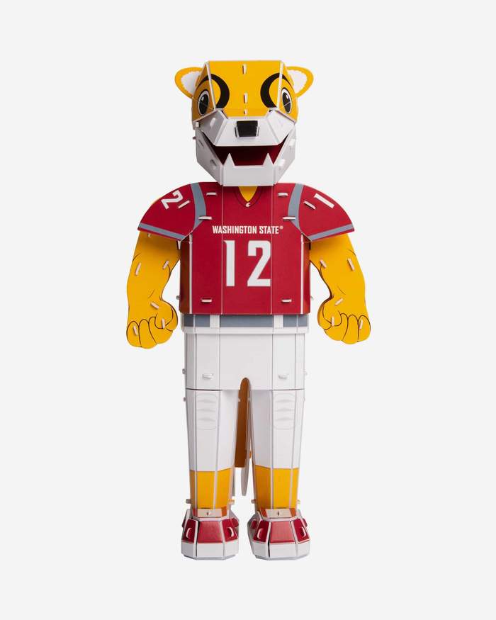 FOCO NCAA Washington State University Mascot Puzzle Butch the Cougar PZLZ