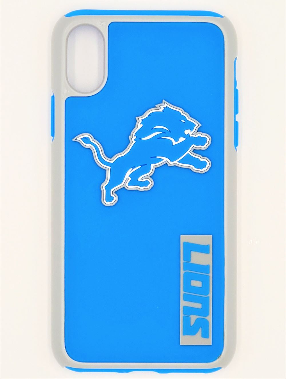 FOCO NFL Detroit Lions Dual Hybrid Case for iPhone X & XS (5.8")
