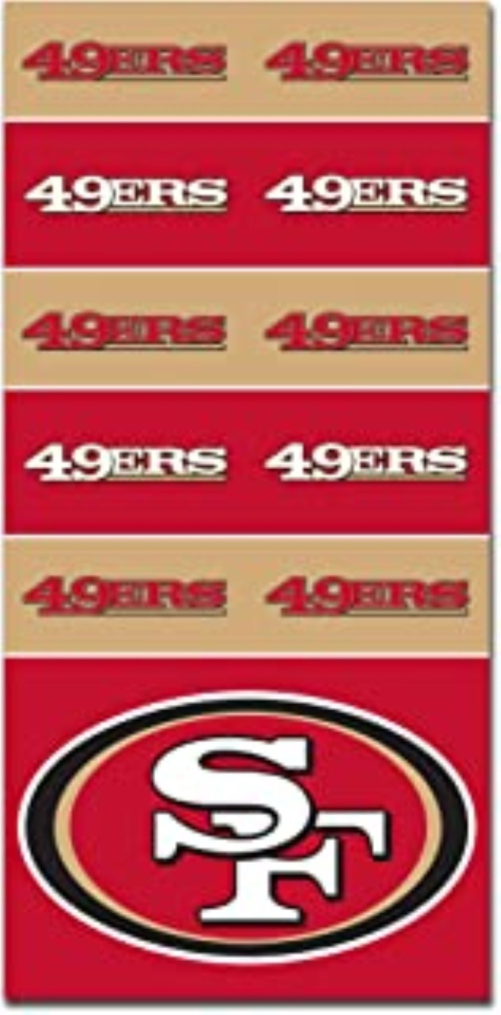 Little Earth NFL San Francisco 49ers Superdana Bandna Neck Gaiter