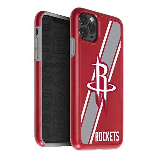 FOCO NBA Houston Rockets Hybrid Case for iPhone 11 Pro, X & XS (5.8")
