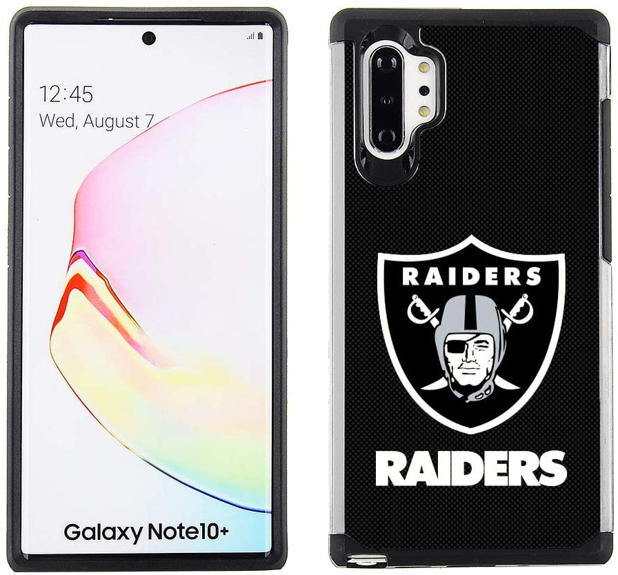 PBG NFL Las Vegas Raiders Textured Case For Samsung Galaxy Note 10 Plus