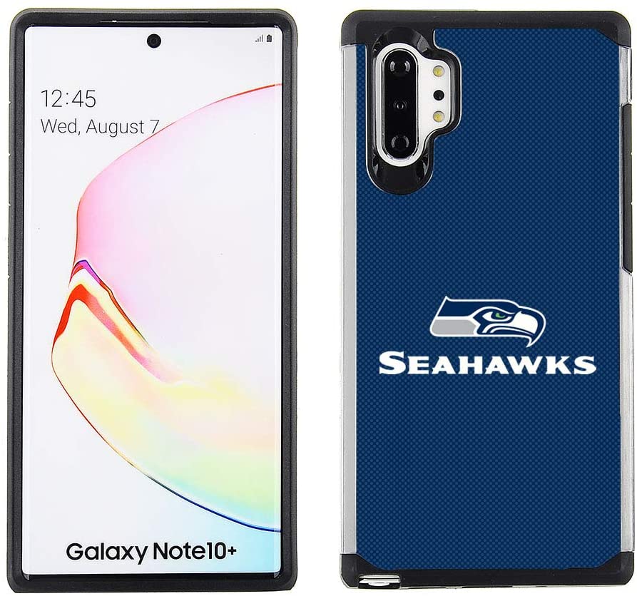 PBG NFL Seattle Seahawks Textured Case for Samsung Galaxy Note 10 Plus
