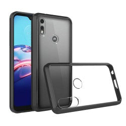 GSA Shock Absorbing Cases for Motorola Moto E 2020 Black Clear