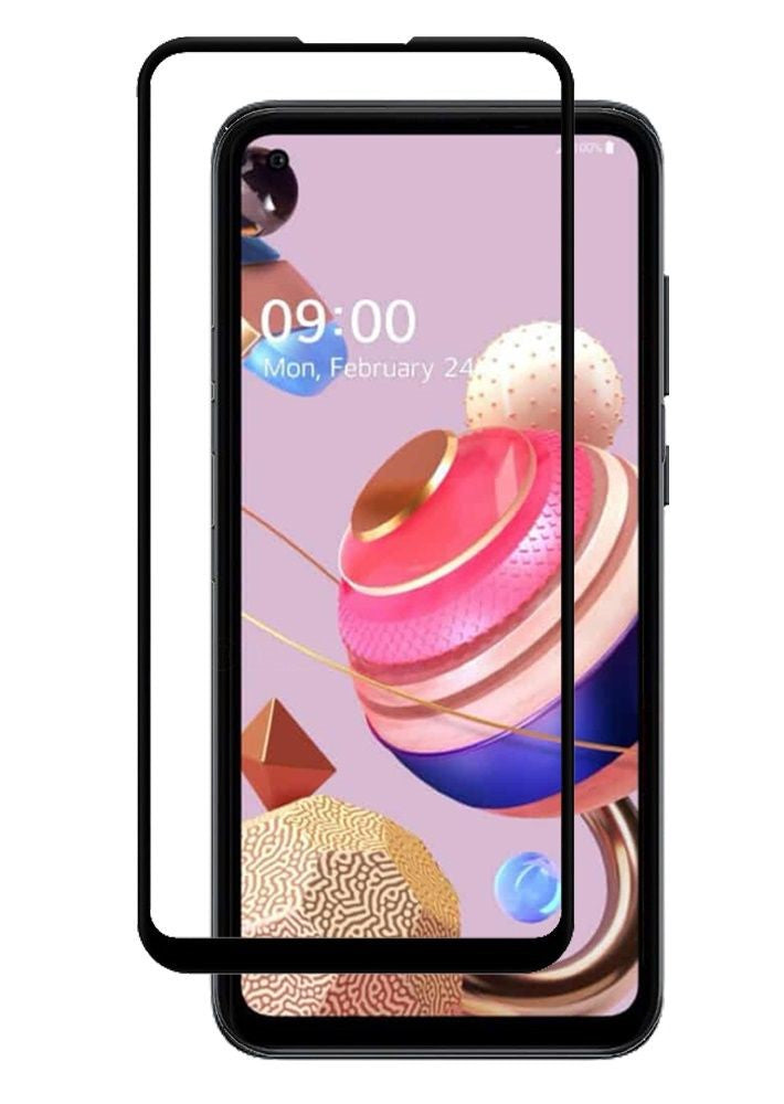GSA Black Boarder Tempered Glass Screen Protector for LG Aristo 5