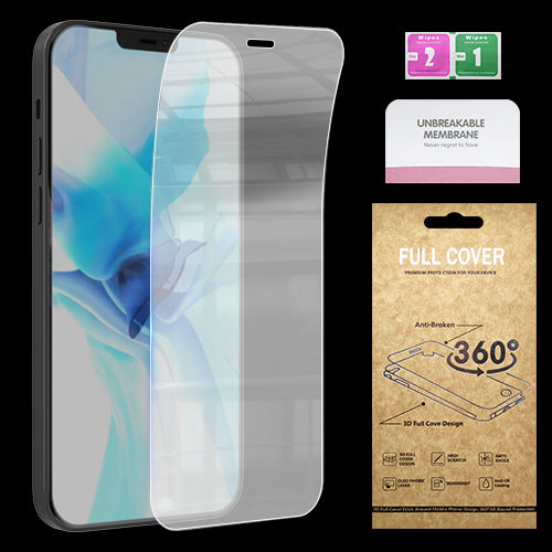 GSA Full Cover Flux Shield Screen Protector for iPhone 12 Pro Max (6.7") - Clear