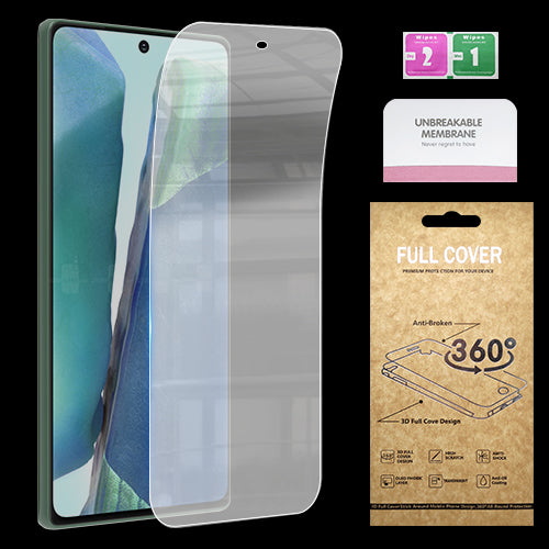 GSA Full Cover Flux Shield Screen Protector for Samsung Galaxy Note 20 - Clear
