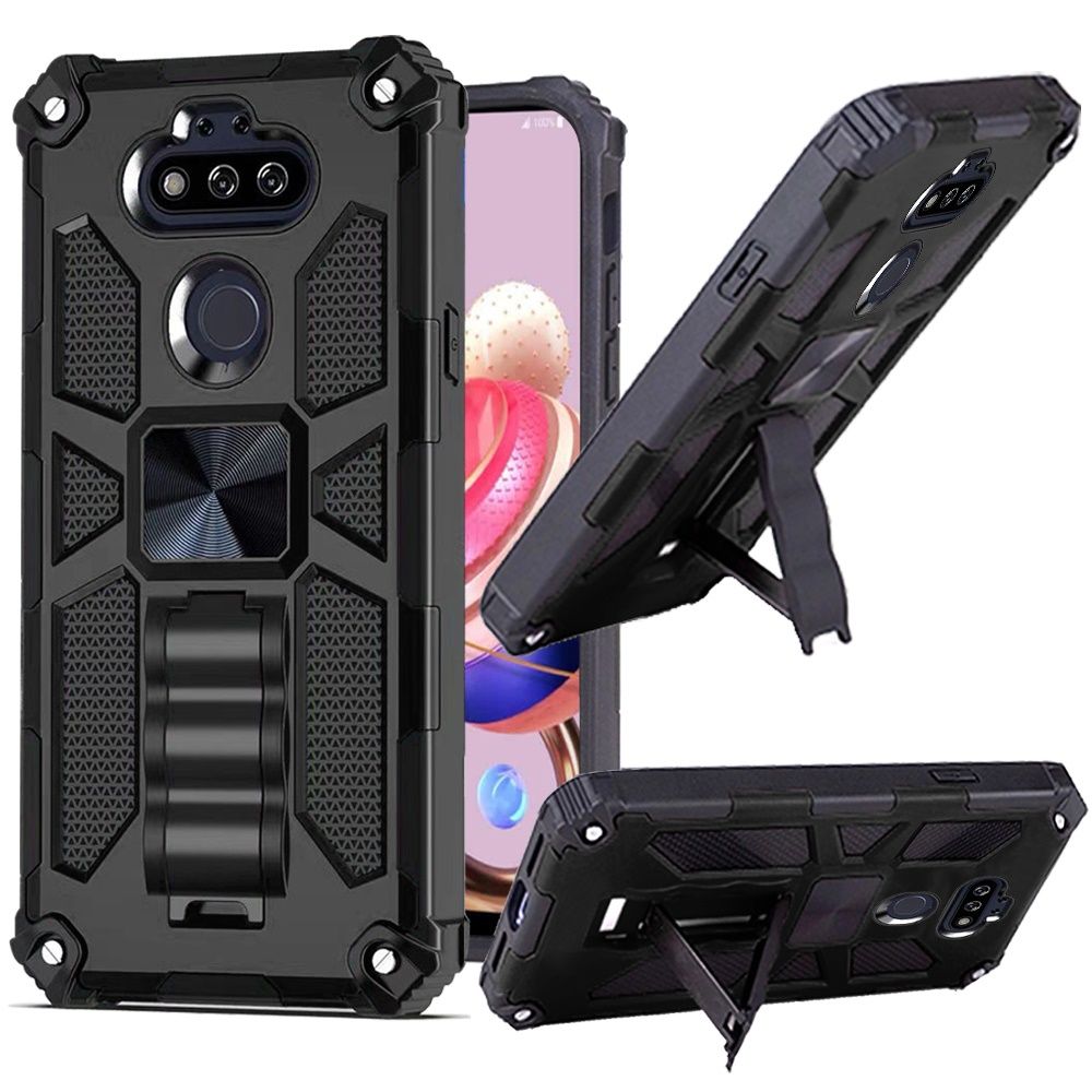GSA Machine Hybrid Case Magnetic Stand for LG Aristo 5 - Black