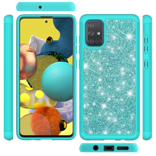 GSA Glitter Bling Candy Case for Samsung Galaxy A51 5g - Teal