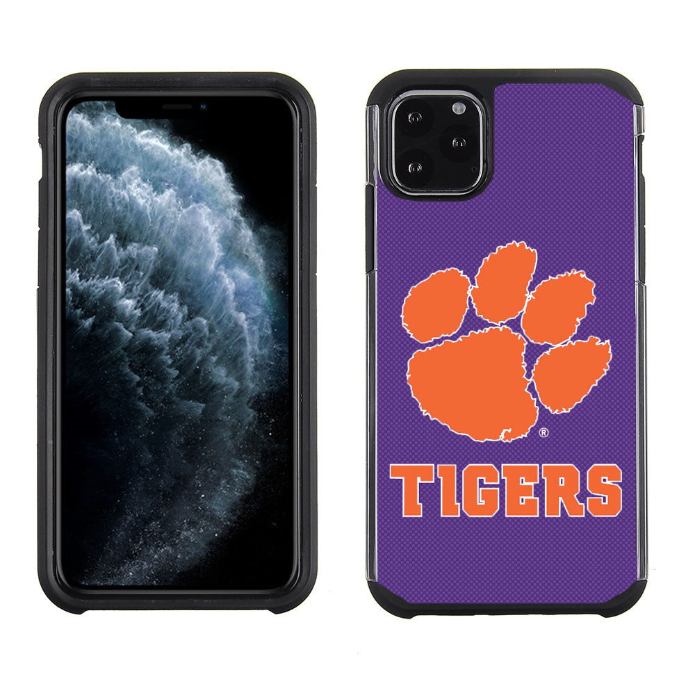 PBG NCAA Clemson Tigers Texture Case for Apple iPhone 11 Pro Max, XS Max (6.5")