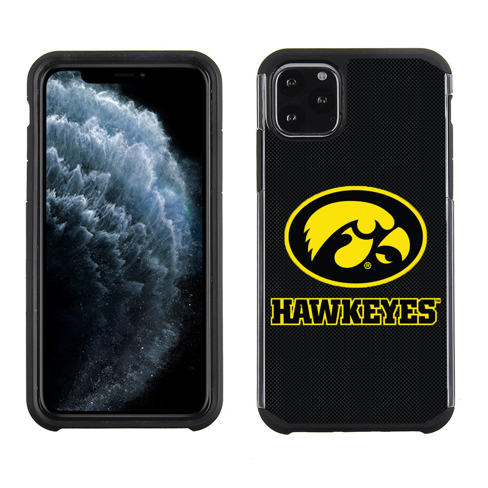 PBG NCAA Iowa Hawkeyes Textur Case for iPhone 11 Pro Max & XS Max (6.5")