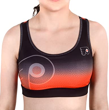 FOCO NHL Philadelphia Flyers Gradient Sports Bra - Large