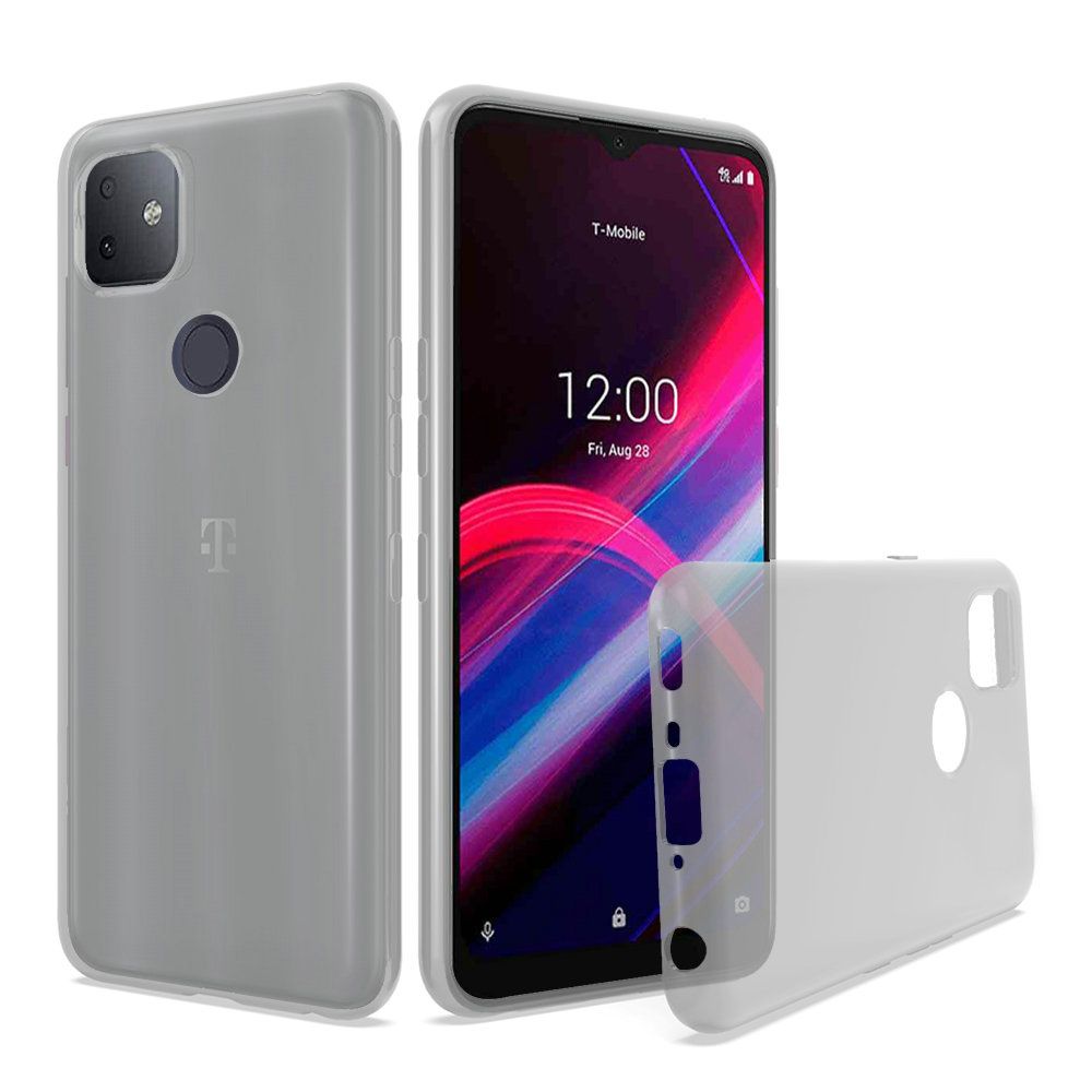 GSA Slim Flexible Candy Case For T Mobile REVVL 4 Plus - Clear