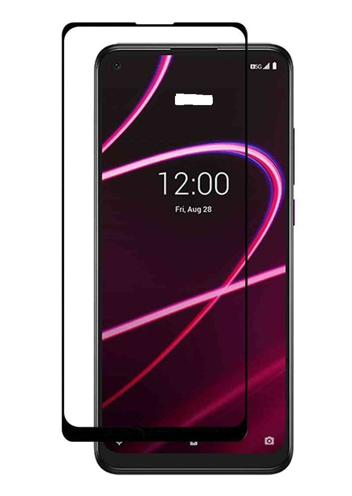 GSA Black Edged Tempered Glass For T Mobile REVVL 5G, T790 Two Pack