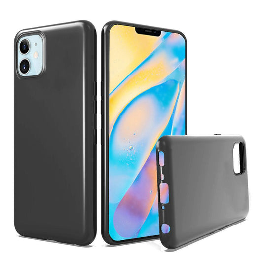 GSA Gel Skin Flexible Candy Case For iPhone 12 Mini (5.4") Black