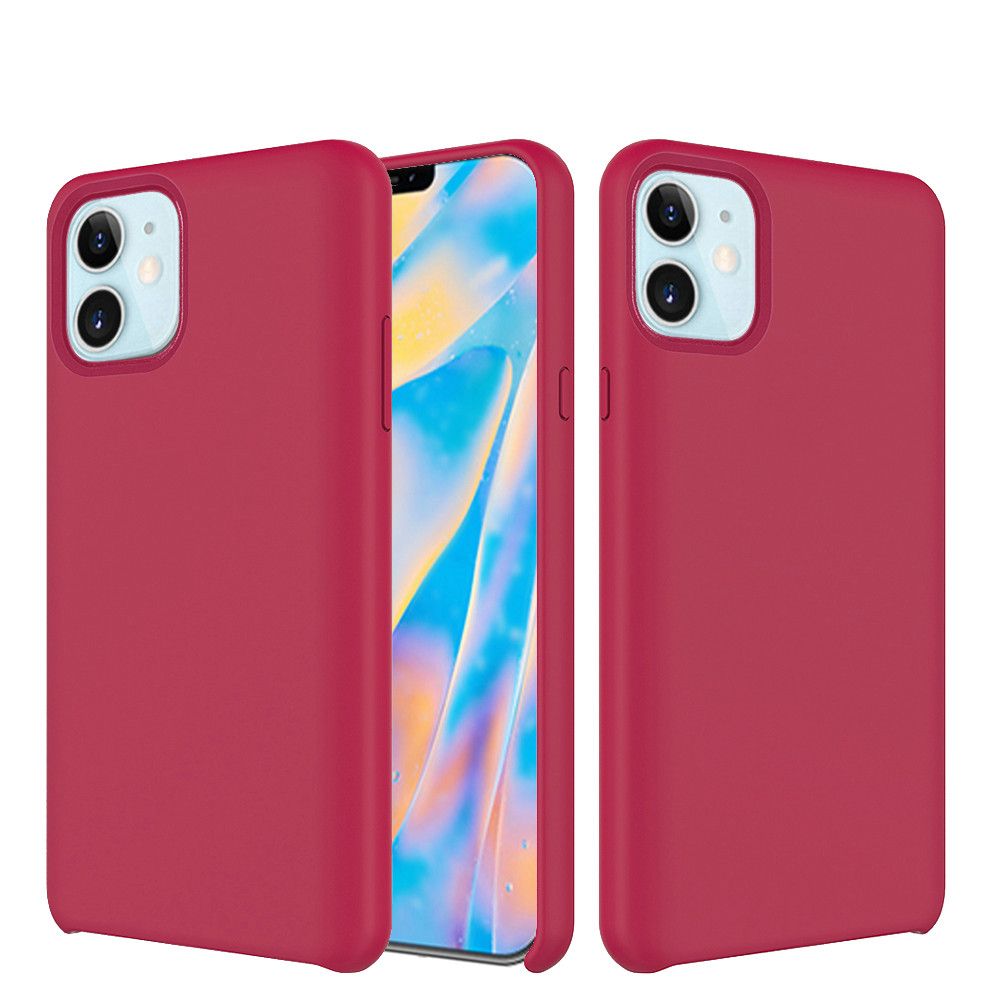 GSA Slick Tuff Hybrid Design Case for iPhone 12 Mini (5.4") Redish Pink